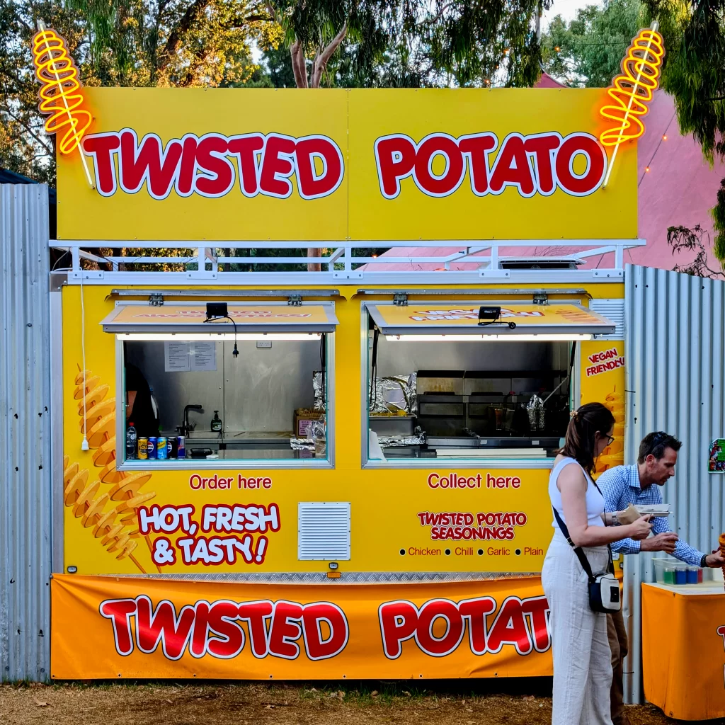 Food Truck Catering Australia - Twisted potato